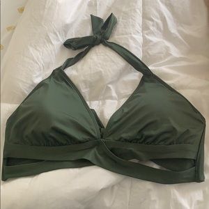 Target Green Swimsuit Top